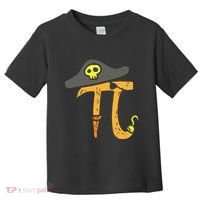 Funny Pi Day Rate Pirate Lovers Math Geek Toddler T-Shirt thumb 0