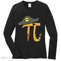 Funny Pi Day Rate Pirate Lovers Math Geek Women's Long Sleeve Shirt thumb 0