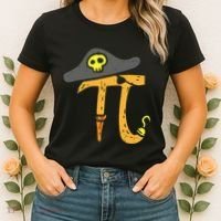 Funny Pi Day Rate Pirate Lovers Math Geek Women's T-Shirt thumb 2