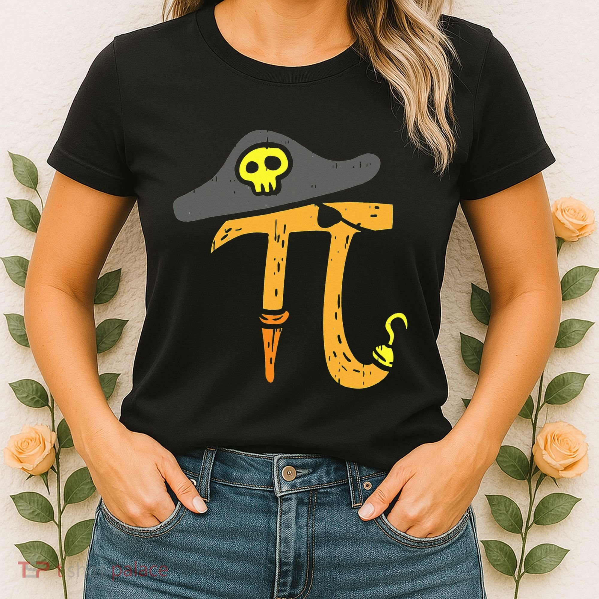 Funny Pi Day Rate Pirate Lovers Math Geek Women's T-Shirt