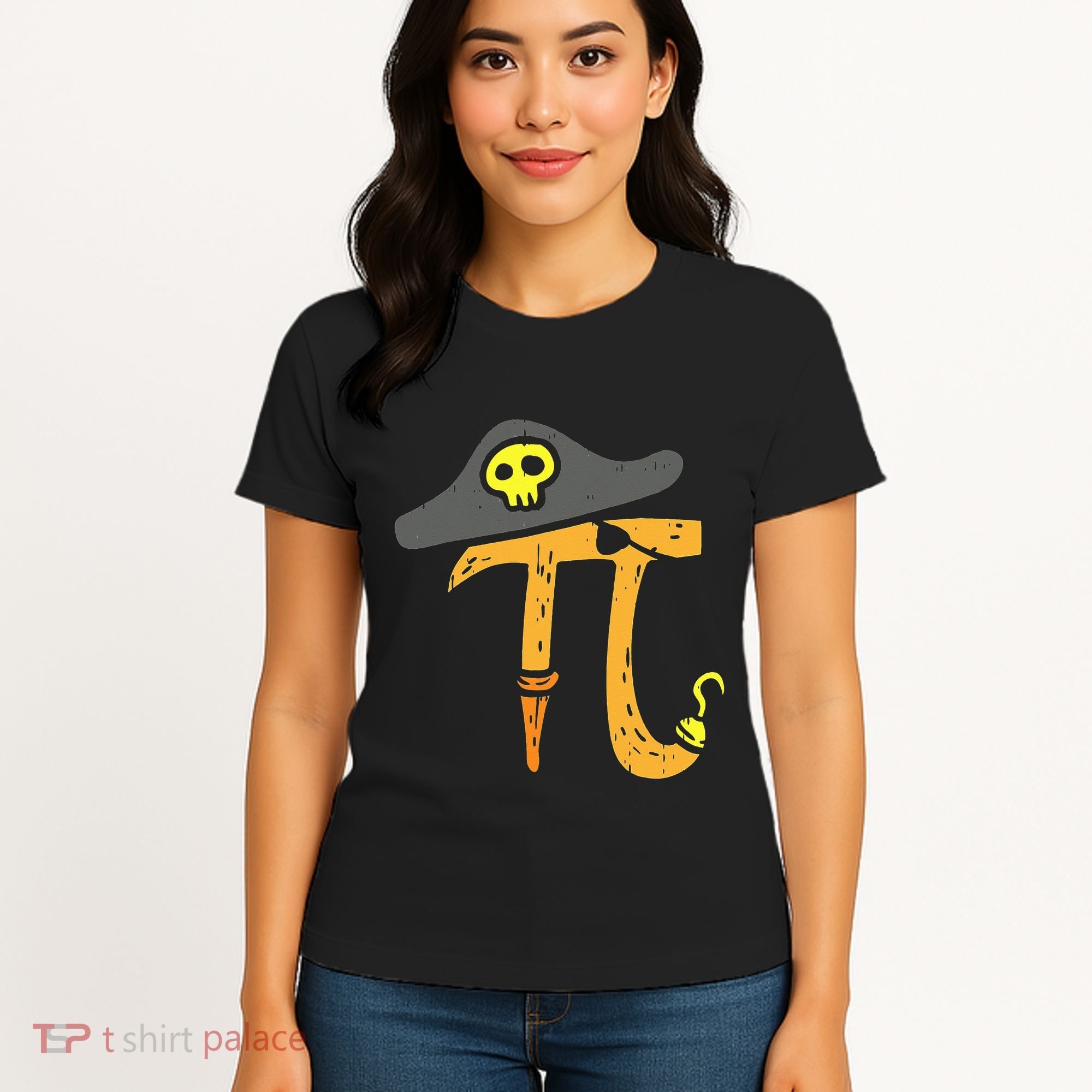 Funny Pi Day Rate Pirate Lovers Math Geek Women's T-Shirt