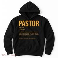 Funny Pastor Definition Gift Christian Preachers Women Hoodie thumb 0
