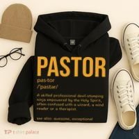 Funny Pastor Definition Gift Christian Preachers Women Hoodie thumb 4