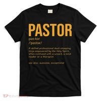 Funny Pastor Definition Gift Christian Preachers Women T-Shirt thumb 0