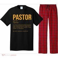 Funny Pastor Definition Gift Christian Preachers Women Pajama Set thumb 0