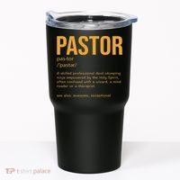 Funny Pastor Definition Gift Christian Preachers Women Tumbler thumb 0