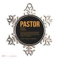 Funny Pastor Definition Gift Christian Preachers Women Ornament thumb 0