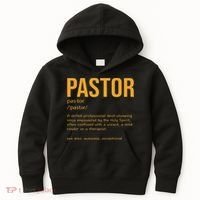 Funny Pastor Definition Gift Christian Preachers Women Kids Hoodie thumb 0