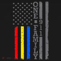 Fire Police Dispatcher 911 Emergency Services Long Sleeve Shirt thumb 2