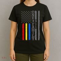 Fire Police Dispatcher 911 Emergency Services T-Shirt thumb 4