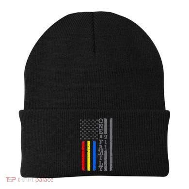 Fire Police Dispatcher 911 Emergency Services Beanie