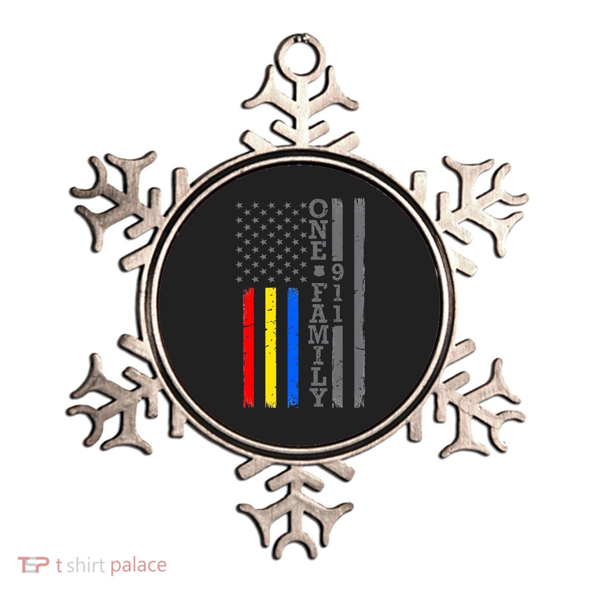 Fire Police Dispatcher 911 Emergency Services Ornament
