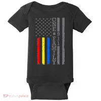 Fire Police Dispatcher 911 Emergency Services Baby Bodysuit thumb 0