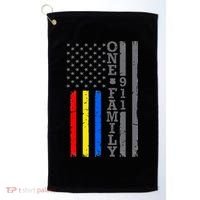 Fire Police Dispatcher 911 Emergency Services Golf Towel thumb 0