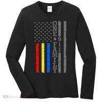 Fire Police Dispatcher 911 Emergency Services Women's Long Sleeve Shirt thumb 0