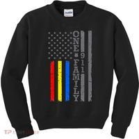 Fire Police Dispatcher 911 Emergency Services Kids Sweatshirt thumb 0
