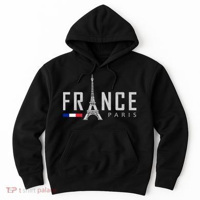 France Paris Eiffel Tower Hoodie