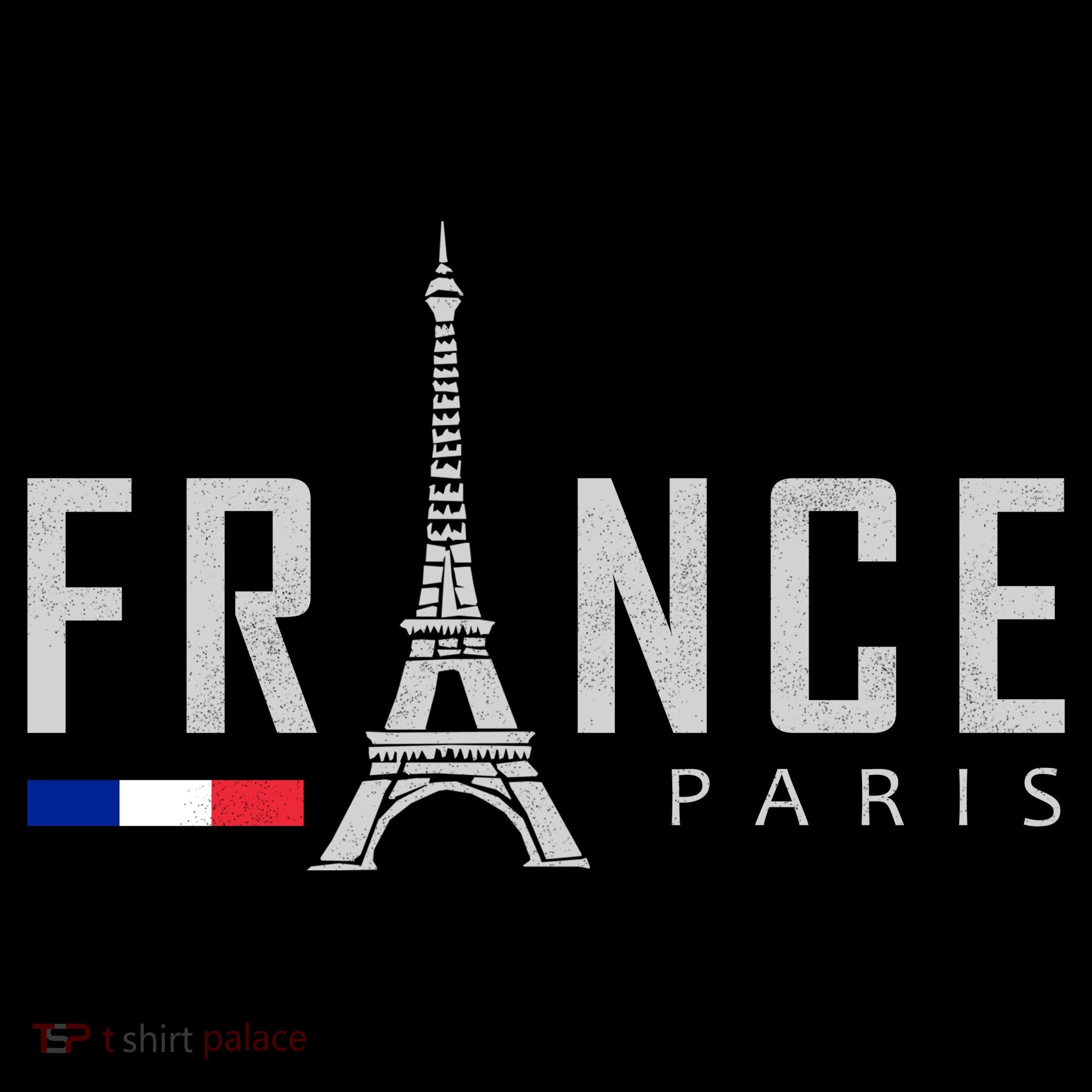 France Paris Eiffel Tower Button