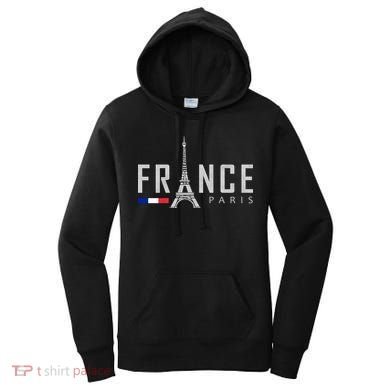 France Paris Eiffel Tower Women's Hoodie