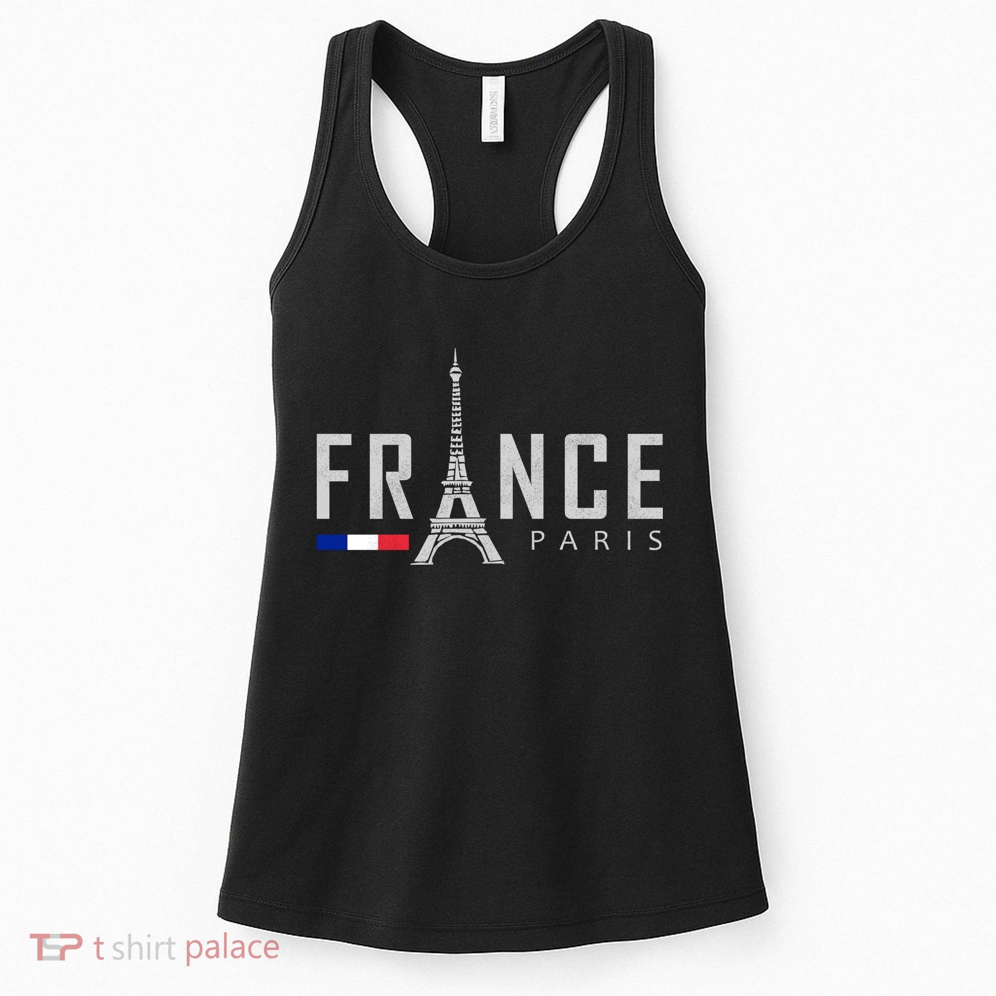 France Paris Eiffel Tower Women's Tank Top