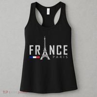 France Paris Eiffel Tower Women's Tank Top thumb 3