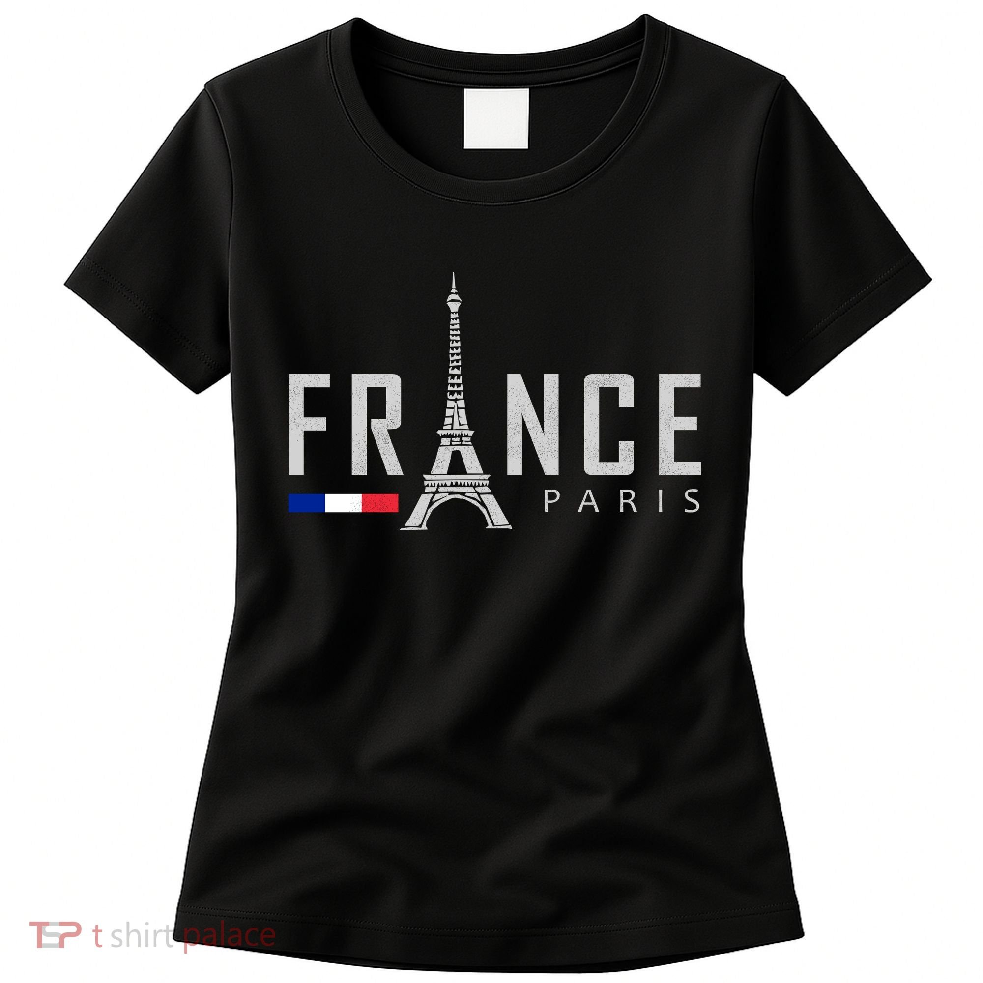 France Paris Eiffel Tower Women's T-Shirt