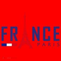 France Paris Eiffel Tower Santa Hat thumb 1