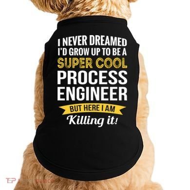 Funny Process Engineer Appreciation Funny Gift Doggie Tank