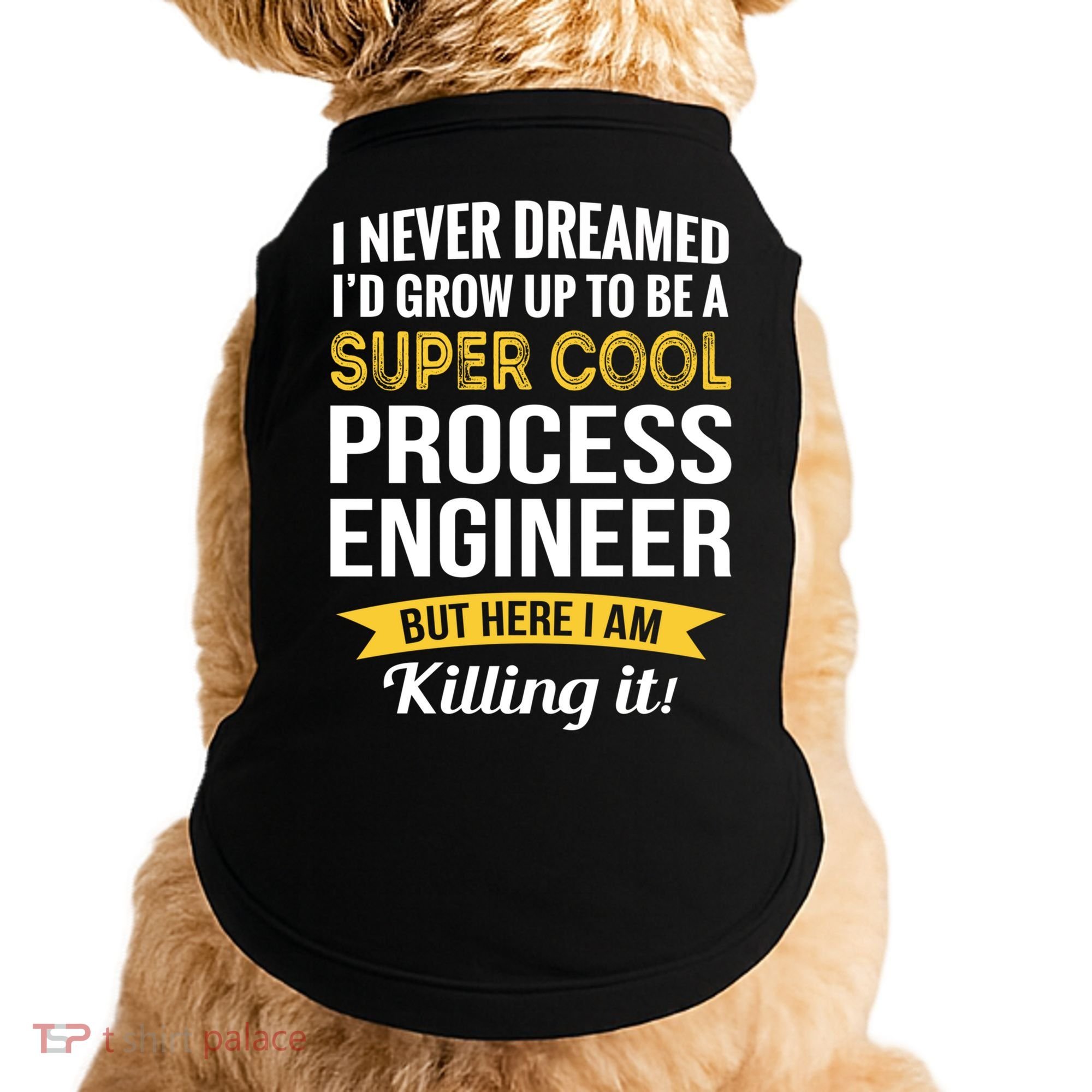 Funny Process Engineer Appreciation Funny Gift Doggie Tank