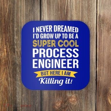 Funny Process Engineer Appreciation Funny Gift Coaster