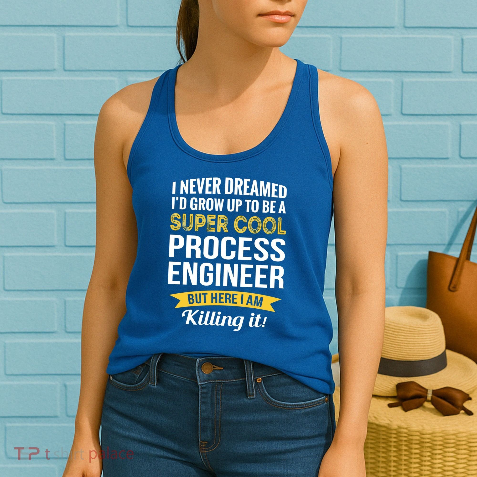 Funny Process Engineer Appreciation Funny Gift Women's Tank Top