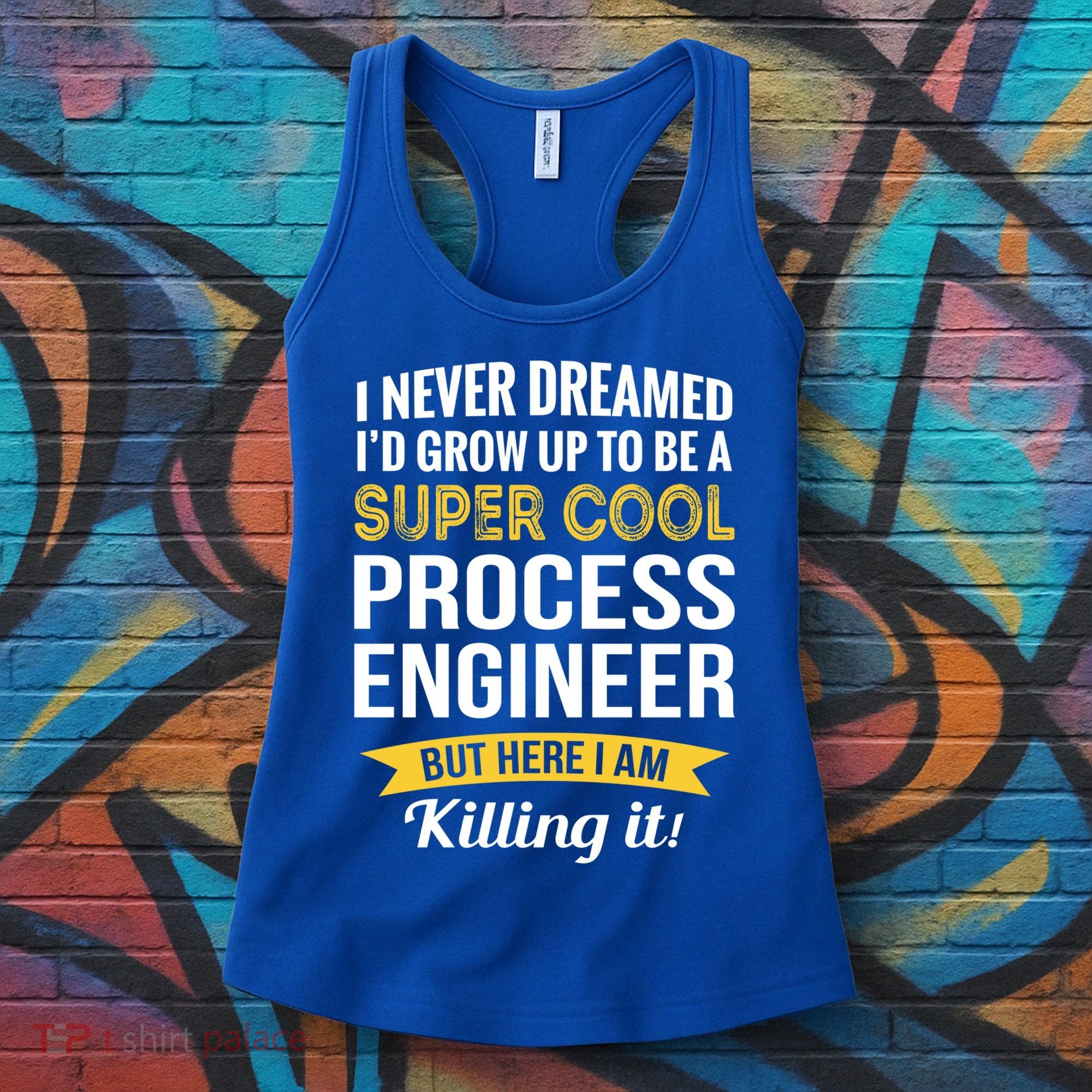 Funny Process Engineer Appreciation Funny Gift Women's Tank Top