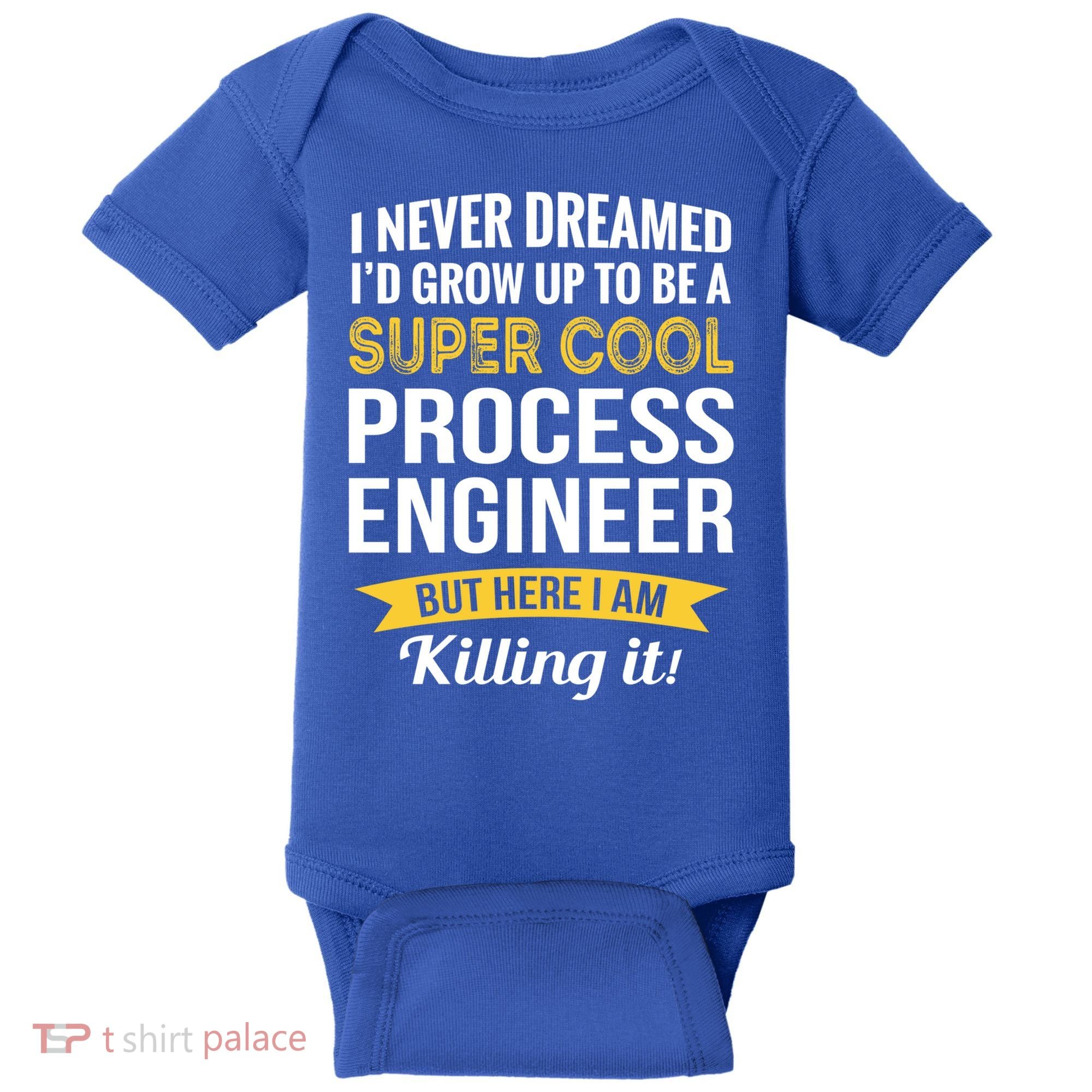 Funny Process Engineer Appreciation Funny Gift Baby Bodysuit