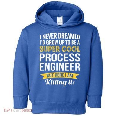 Funny Process Engineer Appreciation Funny Gift Toddler Hoodie