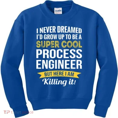 Funny Process Engineer Appreciation Funny Gift Kids Sweatshirt