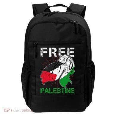 Free Palestine End War Support Palestine Backpack