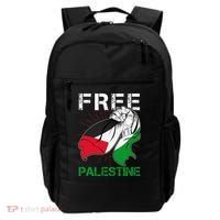 Free Palestine End War Support Palestine Backpack thumb 0