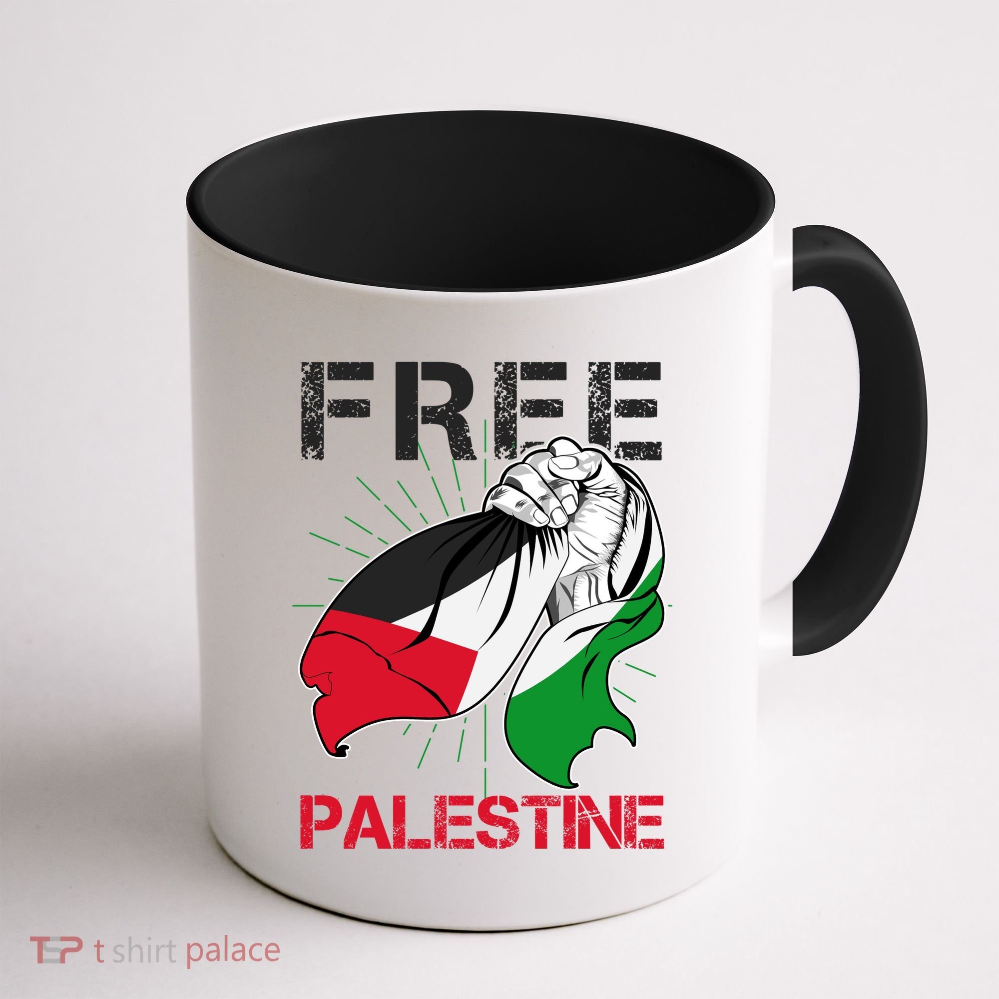Free Palestine End War Support Palestine Coffee Mug