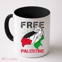 Free Palestine End War Support Palestine Coffee Mug thumb 0