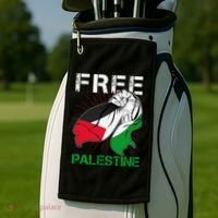 Free Palestine End War Support Palestine Golf Towel thumb 2