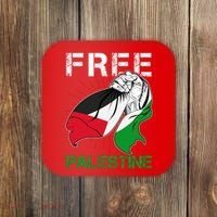 Free Palestine End War Support Palestine Coaster thumb 0