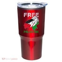 Free Palestine End War Support Palestine Tumbler thumb 0