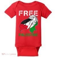 Free Palestine End War Support Palestine Baby Bodysuit thumb 0