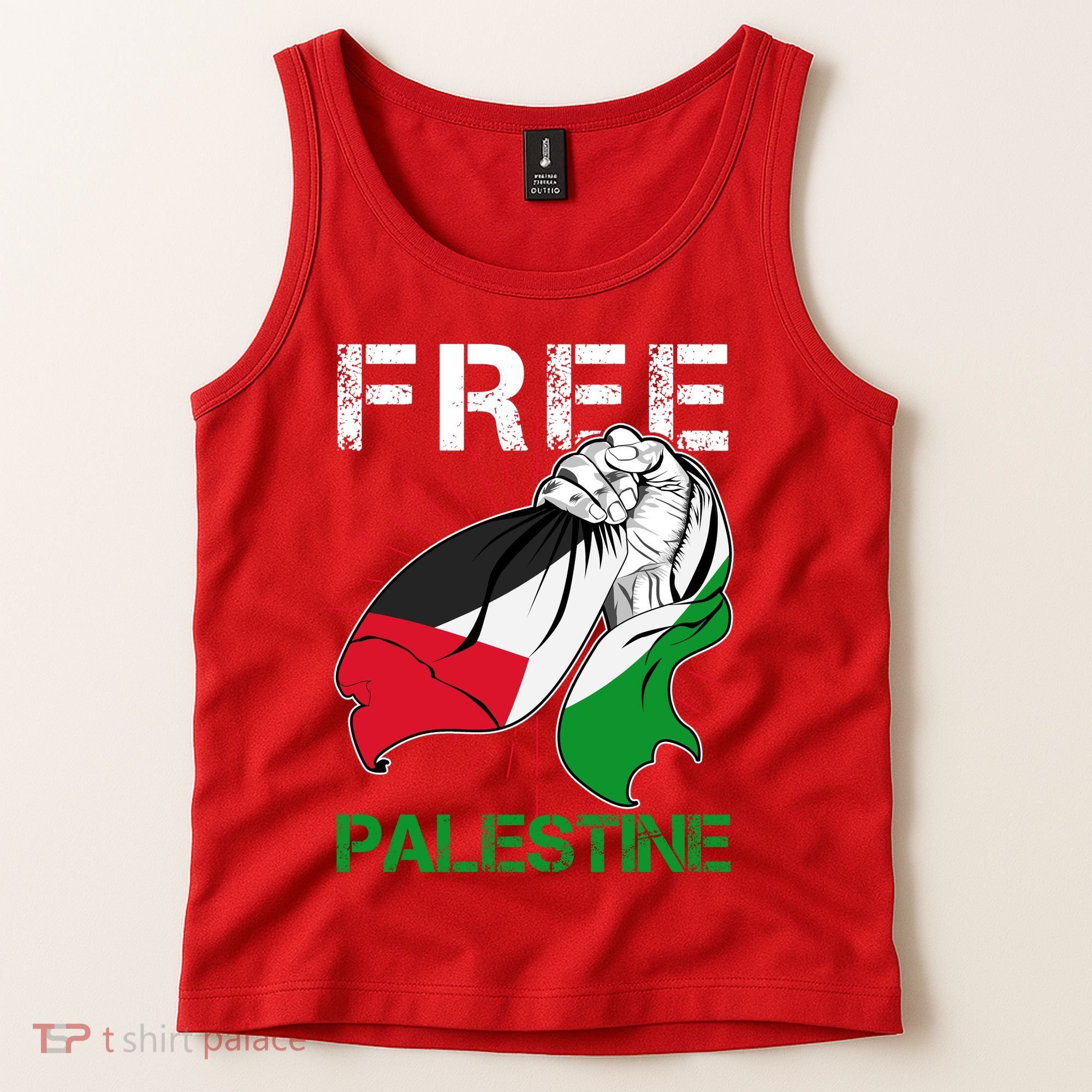 Free Palestine End War Support Palestine Tank Top