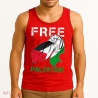 Free Palestine End War Support Palestine Tank Top thumb 3