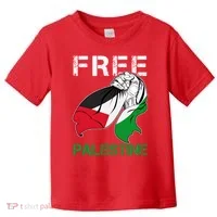 Free Palestine End War Support Palestine Toddler T-Shirt thumb 0