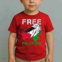 Free Palestine End War Support Palestine Toddler T-Shirt thumb 2
