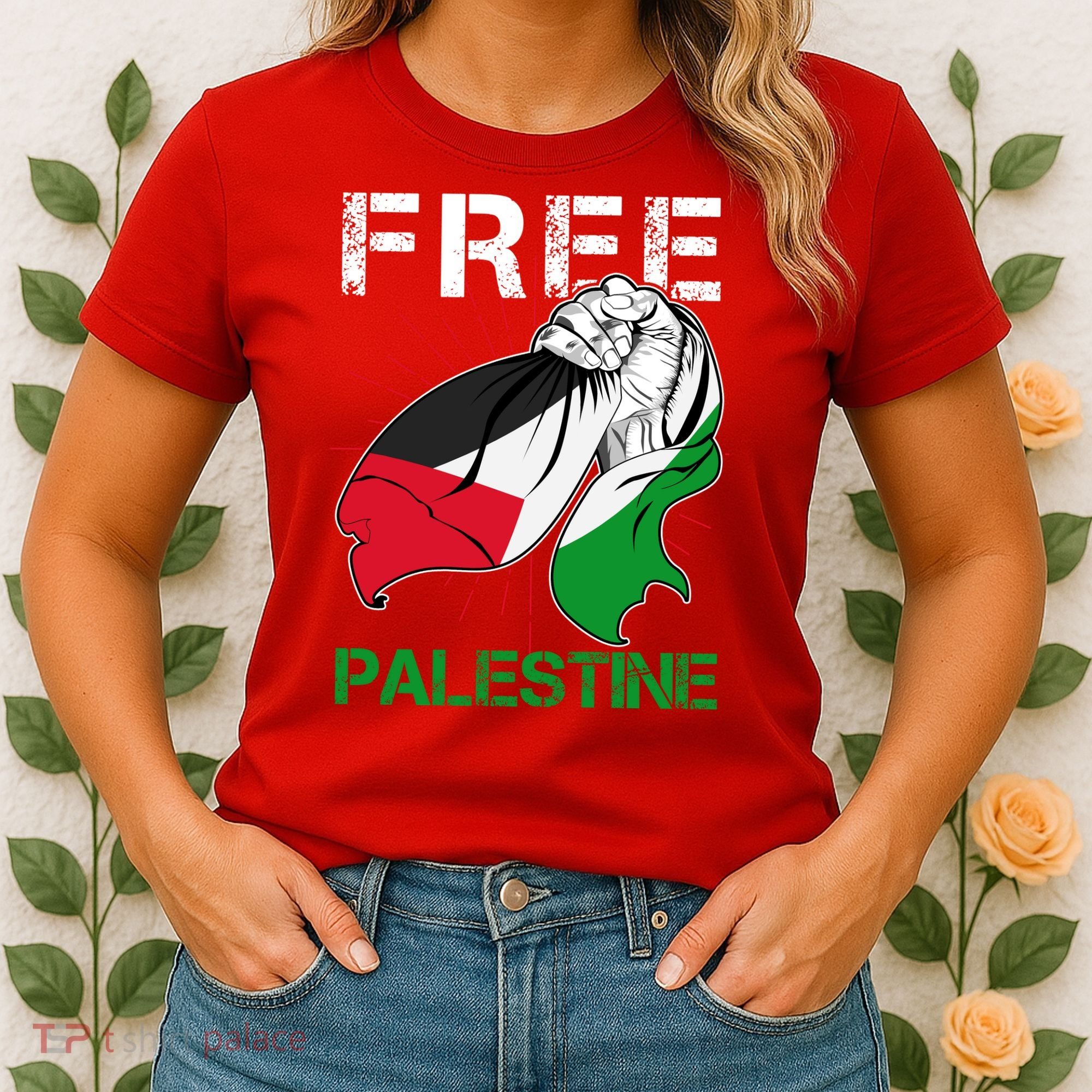 Free Palestine End War Support Palestine Women's T-Shirt