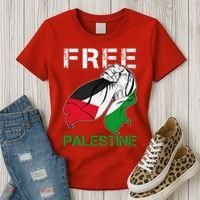 Free Palestine End War Support Palestine Women's T-Shirt thumb 3