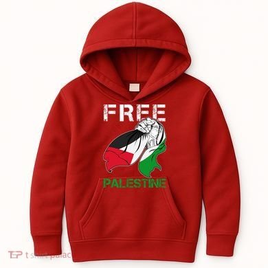 Free Palestine End War Support Palestine Kids Hoodie
